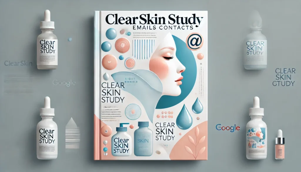 ClearSkinStudy Email Addresses